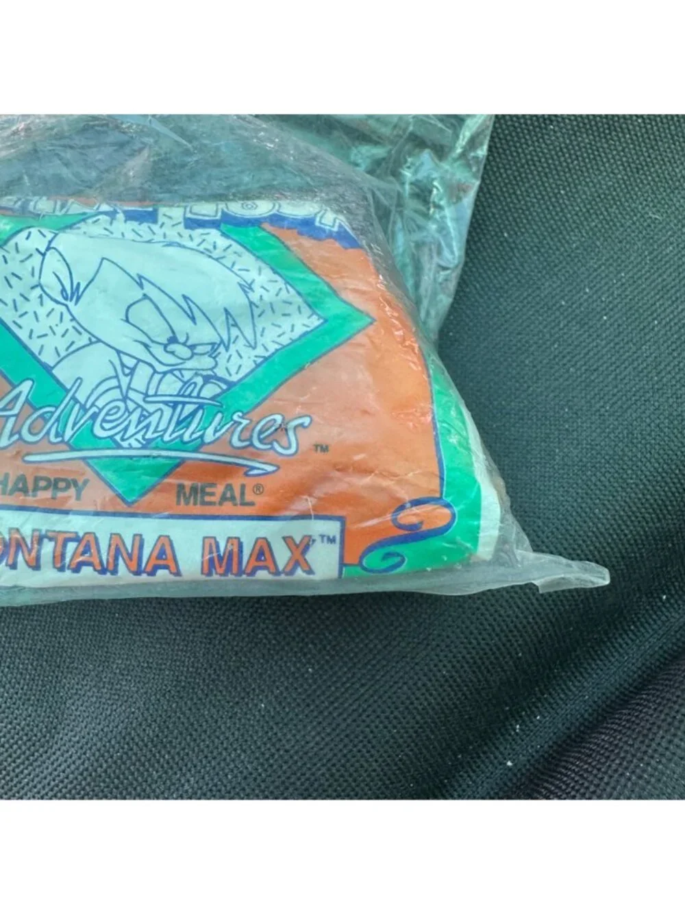 Vintage 1990 McDonald’s Tiny Toon Montana Max Happy Meal Toy Sealed - Picture 6 of 11